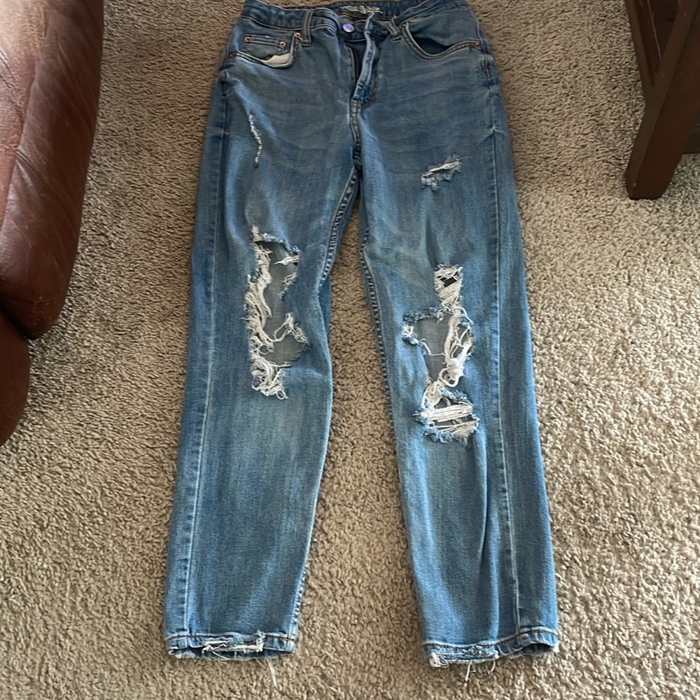 Distressed Jeans
